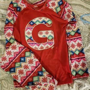 Justice 2 pc pajama set